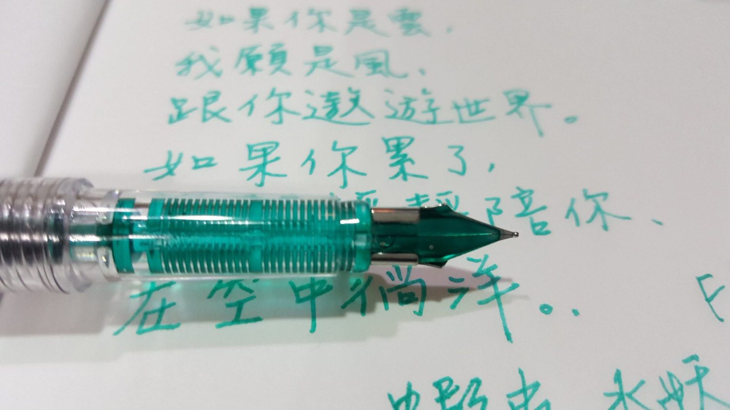 【鋼筆】派頓水妖鋼筆~滴管上墨~百元以下的鋼筆