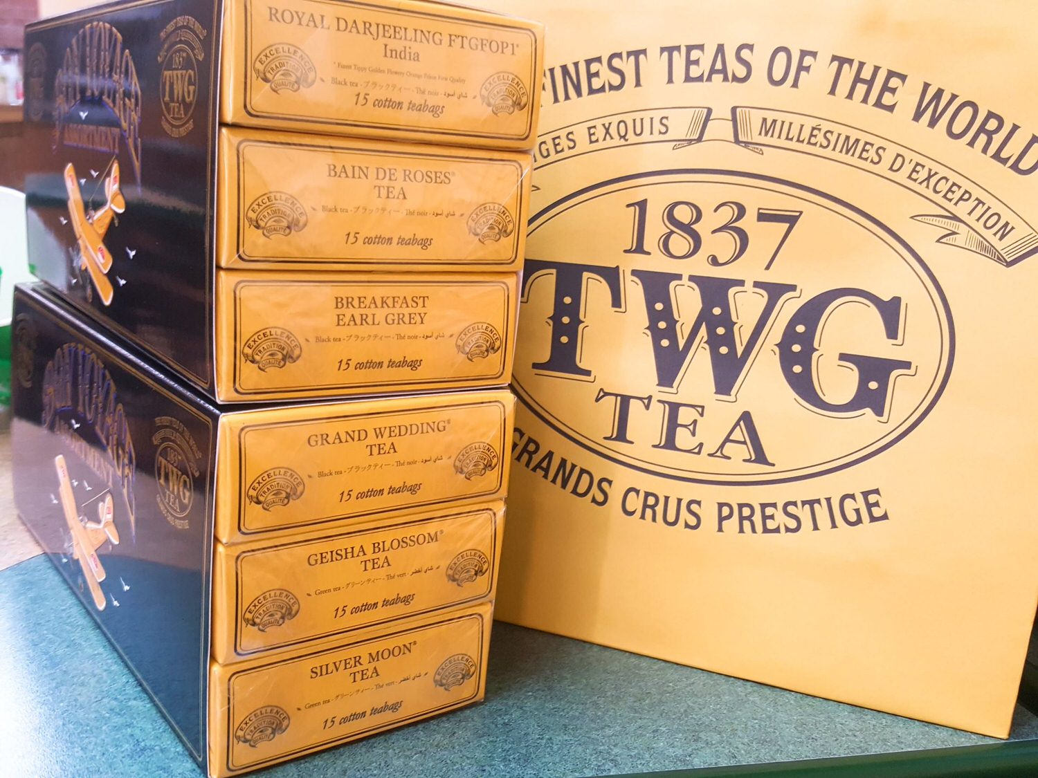 【茶品牌】台北101來自新加坡的貴婦茶【TWG TEA】（茶包篇）擁有多種口味的茶