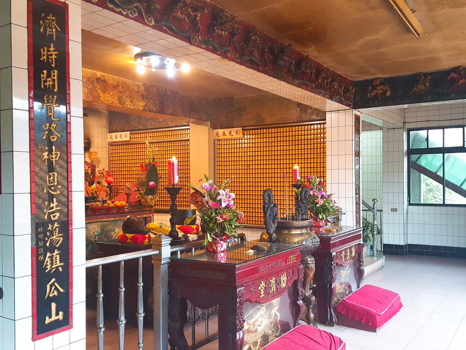 【新北一日遊】瑞芳九份金瓜石【勸濟堂】北海岸最大關聖帝君~環境清幽富建築特色