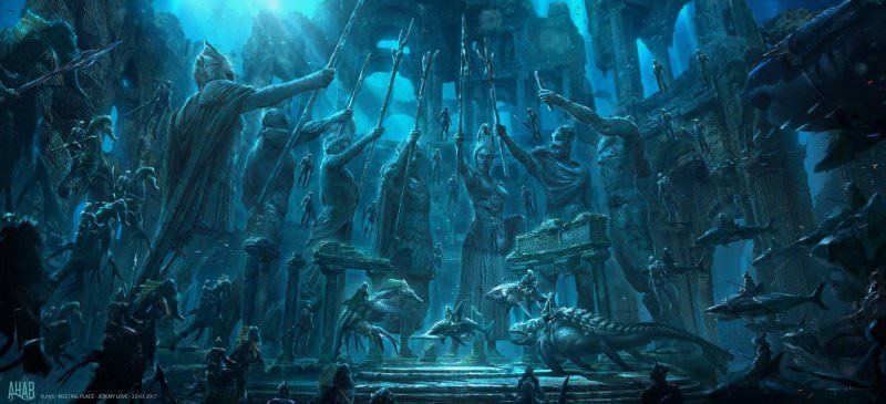 電影【水行俠】AQUAMAN 影評、金句台詞：超人版小美人魚、畫面超美的英雄片