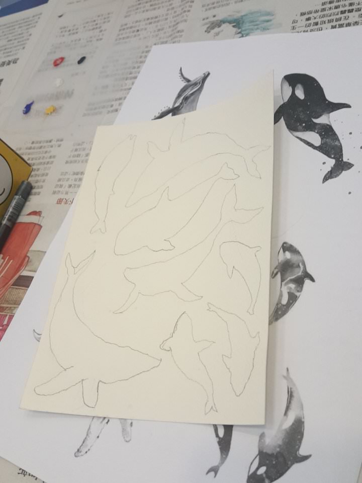 【DIY】第一次星空畫就上手：自己做超紓壓療癒的星空畫書籤，零失敗！ Starry Sky bookmark