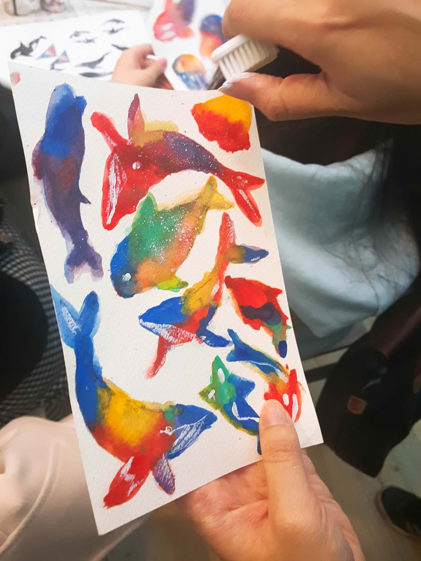 【DIY】第一次星空畫就上手：自己做超紓壓療癒的星空畫書籤，零失敗！ Starry Sky bookmark