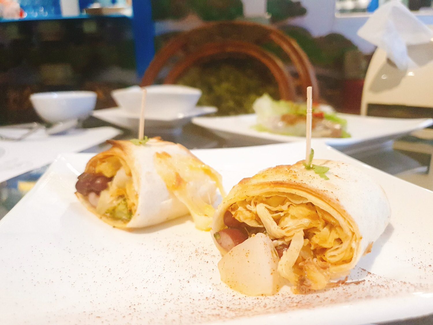 【食記】台南美食【赤崁璽樓】原禪食餐廳 創意蔬食料理 | 文青必去的巷弄復古老宅~