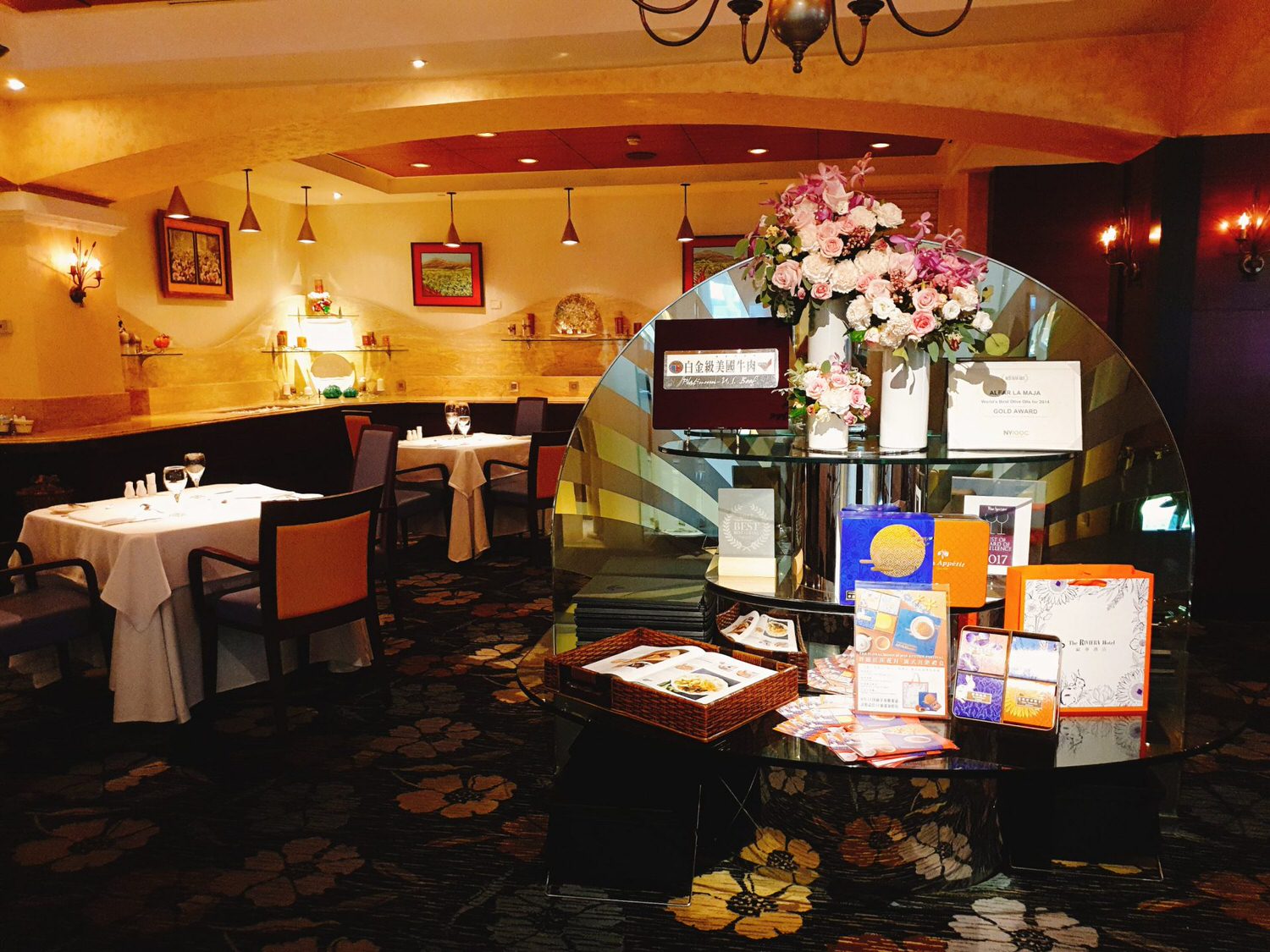 【食記】台北中山歐華酒店 【地中海牛排館】低調奢華商務聚餐、浪漫約會的口袋名單餐廳
