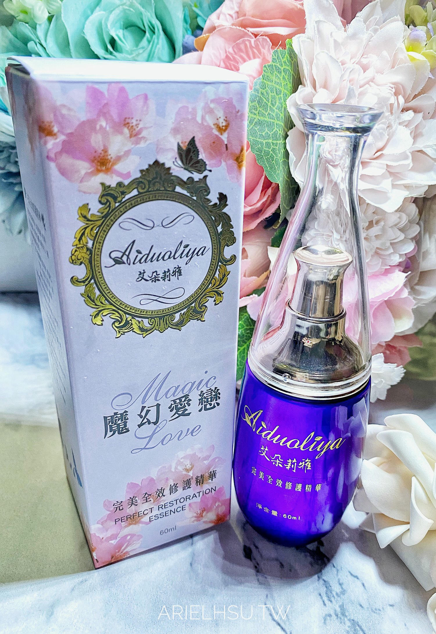 【保養】艾朵莉雅手工皂 魔幻愛戀系列：水嫩亮白組合、黃金逆齡保養組合 使用體驗分享 Aiduoliya Magic Love