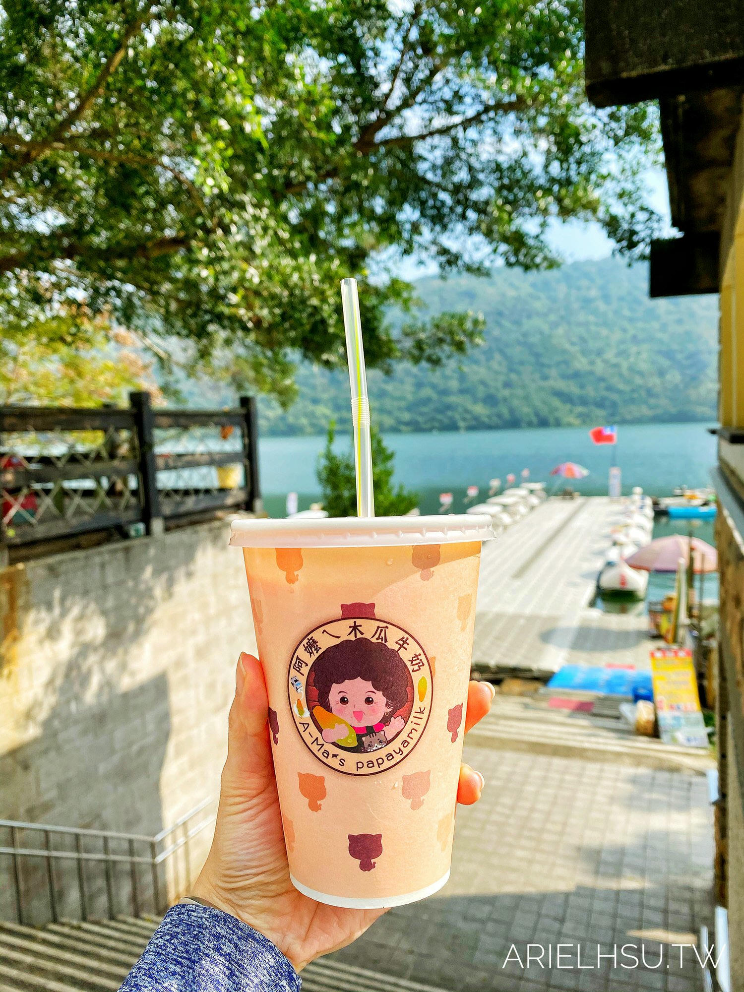 台灣花蓮旅遊景點【鯉魚潭】全台灣最大的鯉魚潭，花蓮必去景點  | Hualien Liyutan