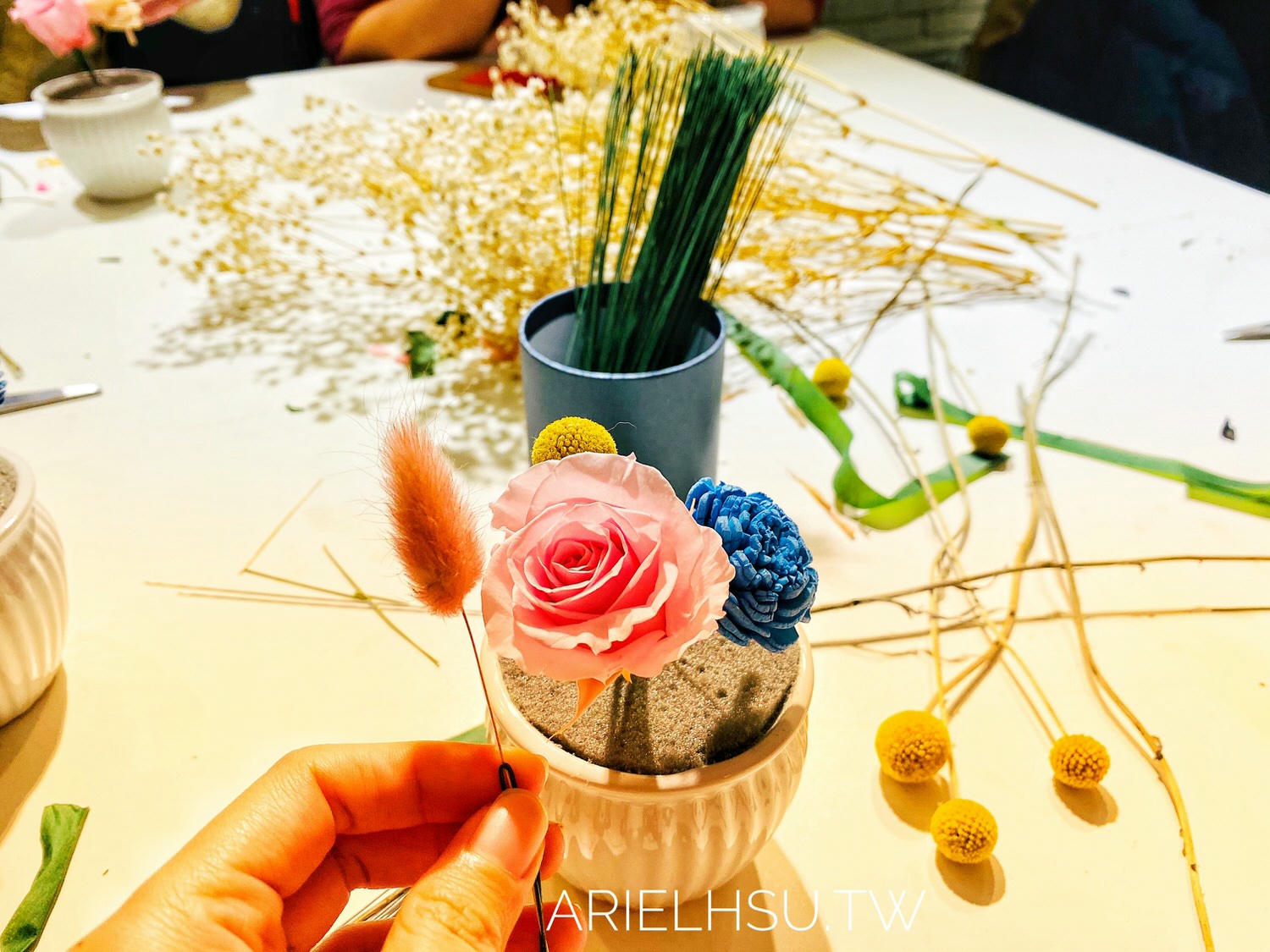 【花藝】永生花攻略，教你第一次插花就上手 ，零失敗！永生花、不凋花、保鮮花 | Preserved Fresh Flowers