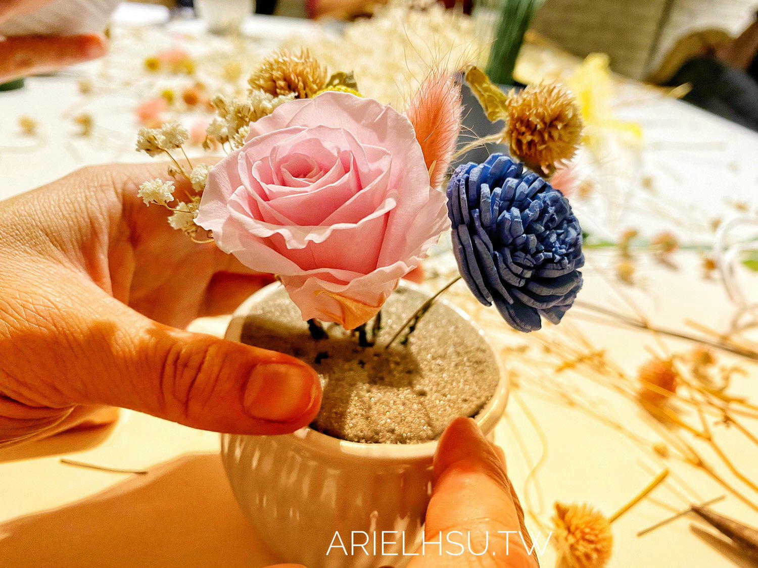 【花藝】永生花攻略，教你第一次插花就上手 ，零失敗！永生花、不凋花、保鮮花 | Preserved Fresh Flowers