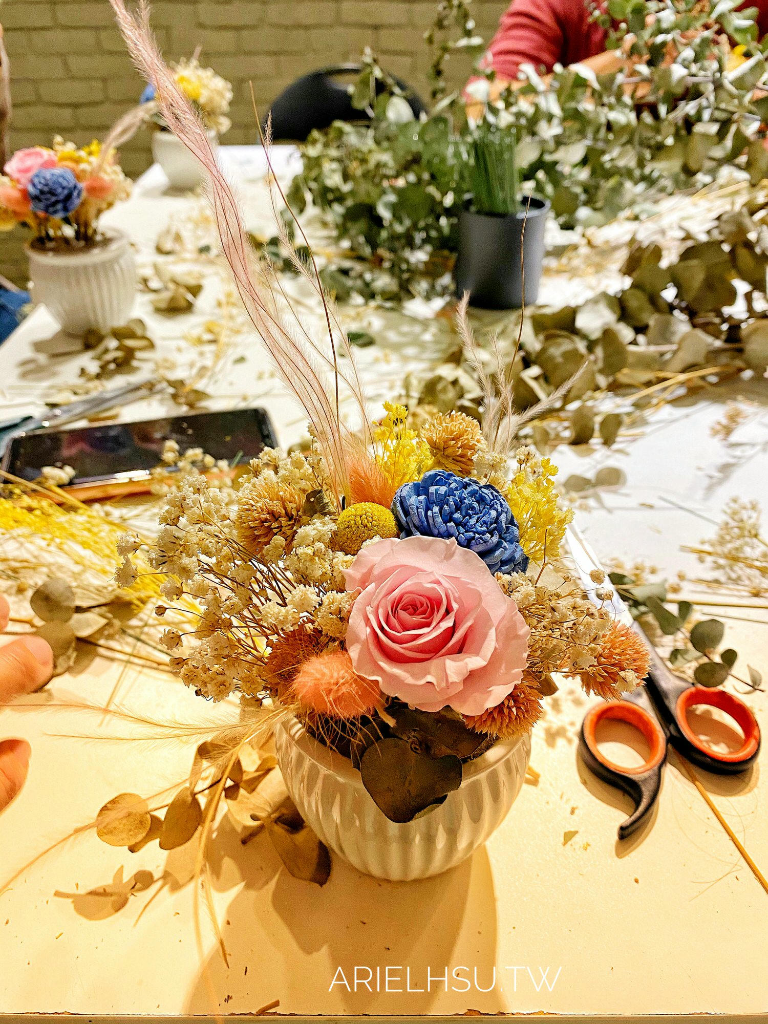 【花藝】永生花攻略，教你第一次插花就上手 ，零失敗！永生花、不凋花、保鮮花 | Preserved Fresh Flowers