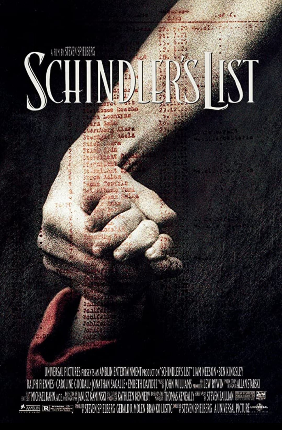 電影【辛德勒的名單】58句 經典台詞名言語錄： 拯救一個人的生命，就等於拯救全世界 Schindler's List Quotes