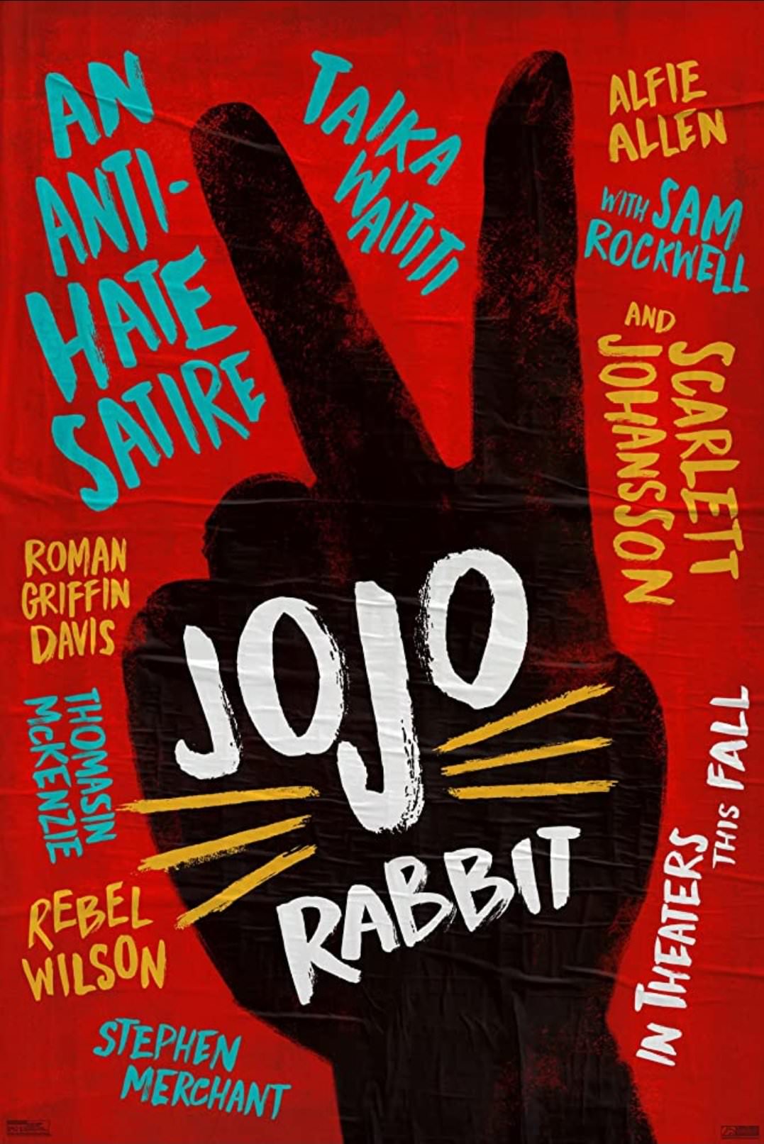 電影【兔嘲男孩】22句 台詞金句名言經典語錄：儘管向前行，這世界沒有絕對的定論 Jojo Rabbit Quotes