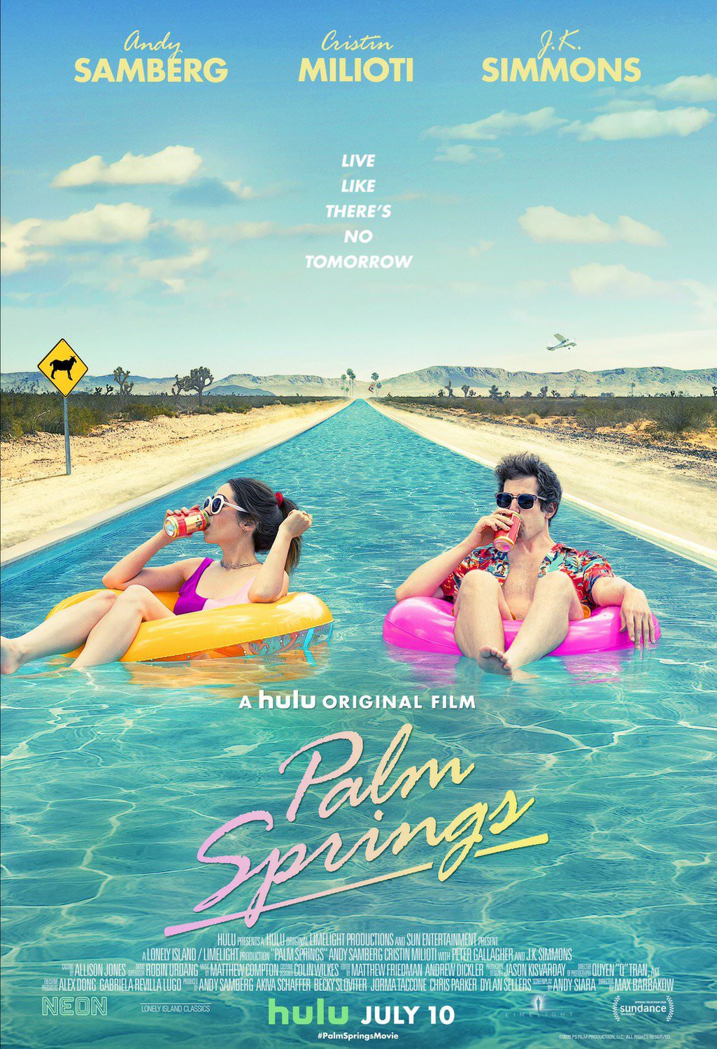 電影【棕櫚泉不思議】影評解析、台詞：一天的價值取決時間相對論、輪迴玩出新高度  Palm Springs