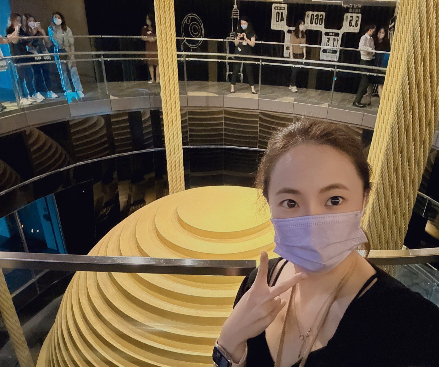 【開箱】台北101大樓建築結構，地震來了如何防範？89樓風阻尼器防震揭秘 Building Tour