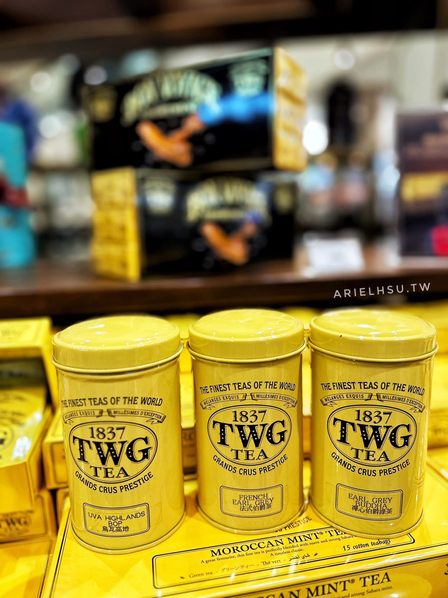 【茶品牌】台北101來自新加坡的貴婦茶【TWG TEA】（茶包篇）擁有多種口味的茶