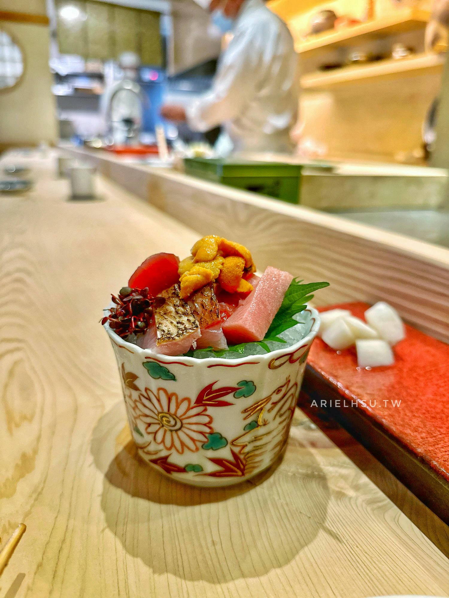 【食記】再訪台北信義安和《山花割烹》山花日本料理：和國寶級阿田師來一場深度美食無菜單料理、近101美食