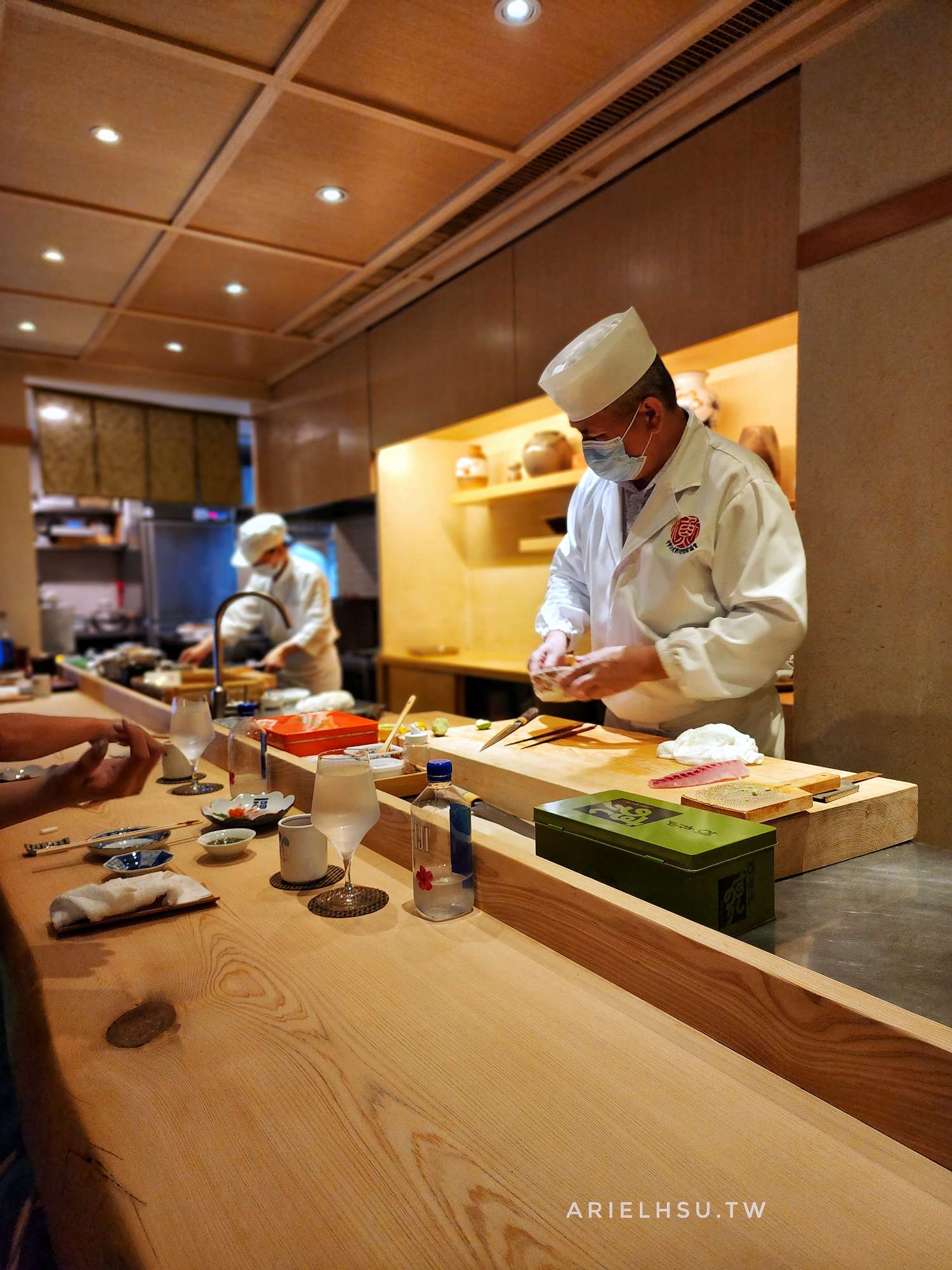 【食記】再訪台北信義安和《山花割烹》山花日本料理：和國寶級阿田師來一場深度美食無菜單料理、近101美食