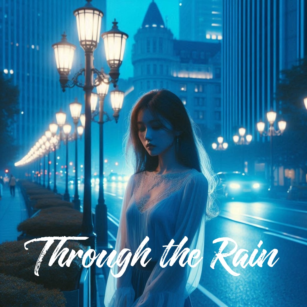 在雨中行走